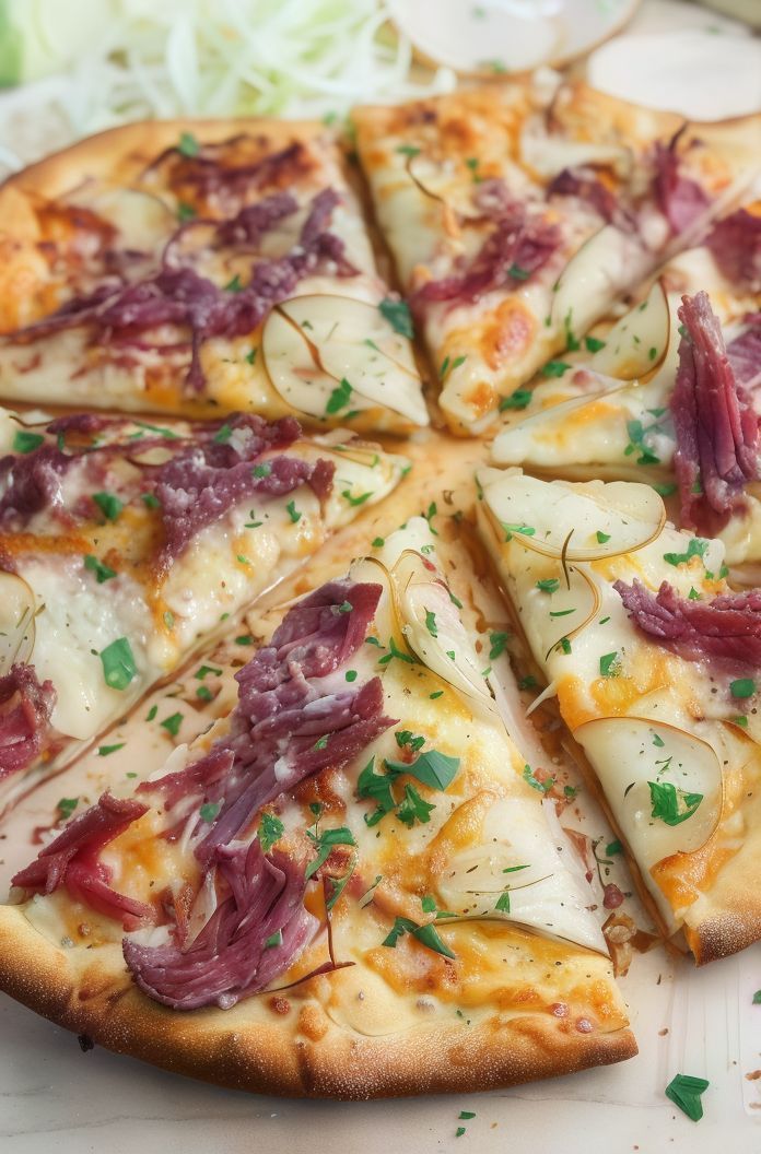 Corned Beef Pizza