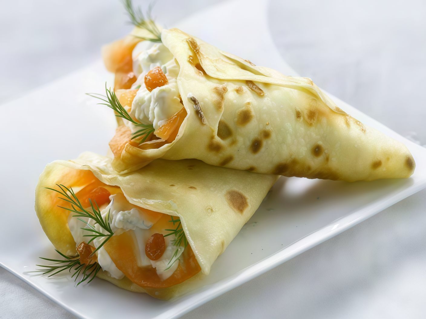 Fish Cocktail Crepe