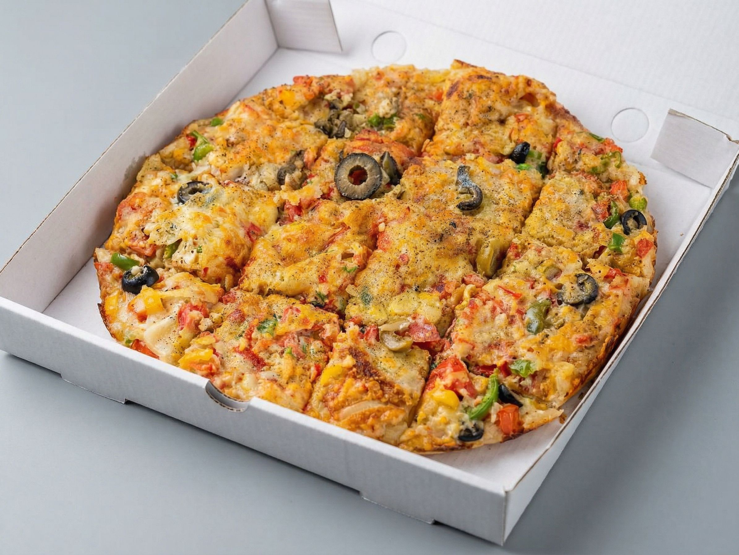 Mutton Sausage Oriental Pizza
