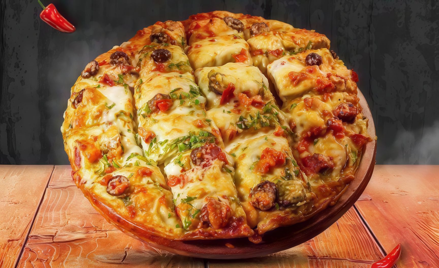 Kofta Oriental Pizza
