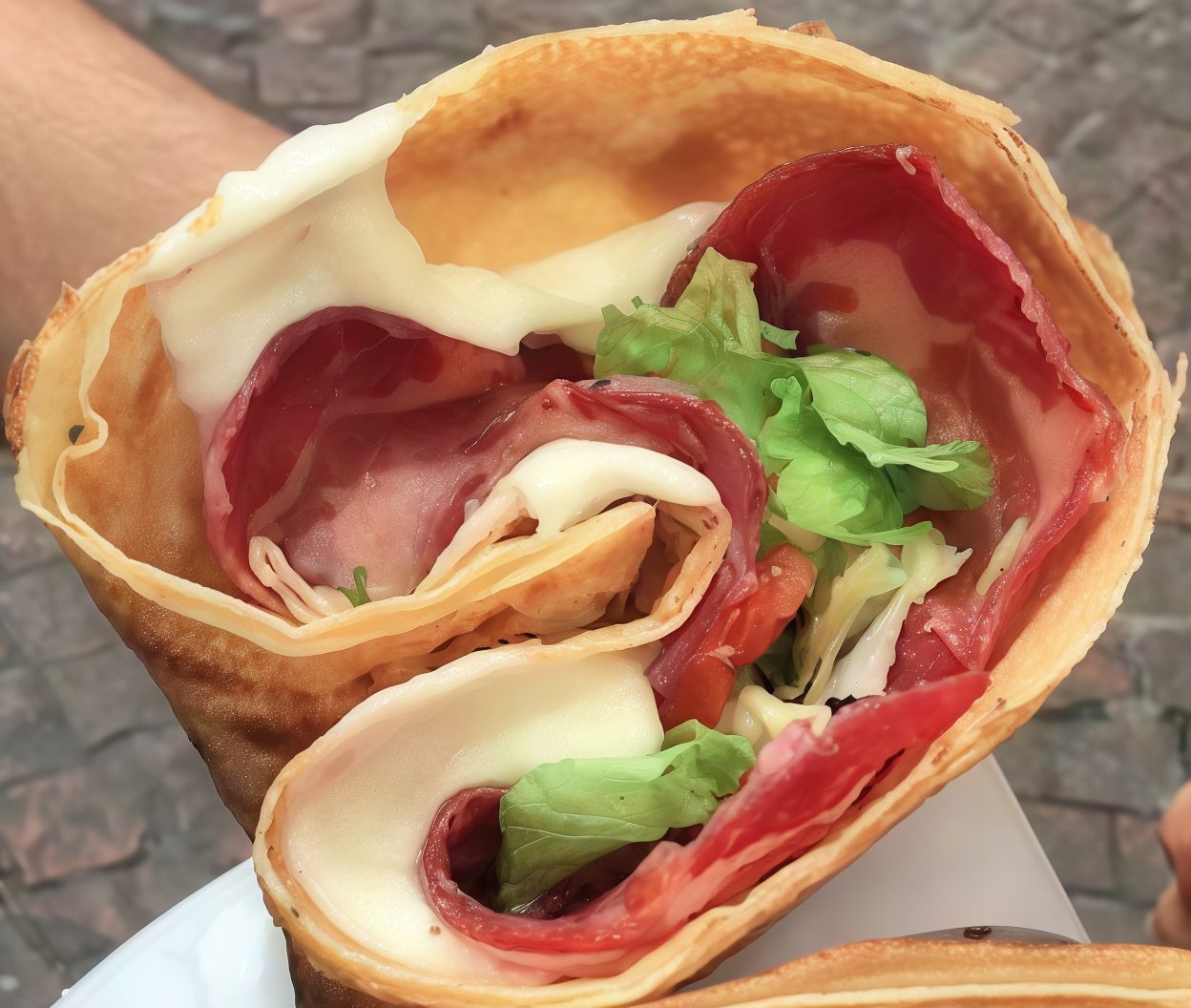 Pastrami Crepe