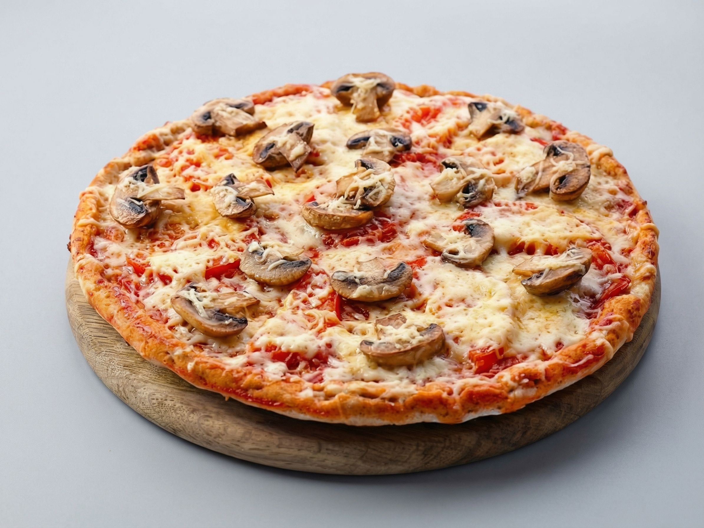 Mushroom pizza