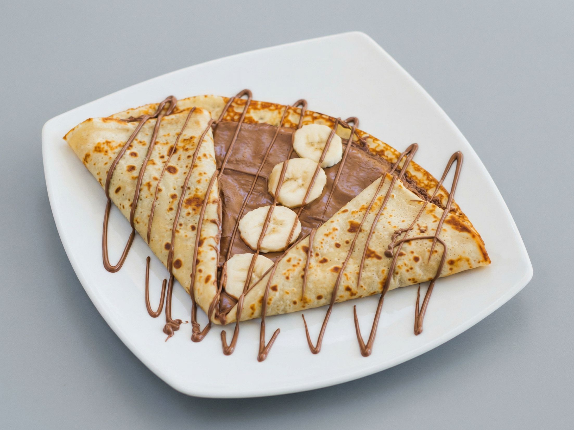 Nutella banana crepe