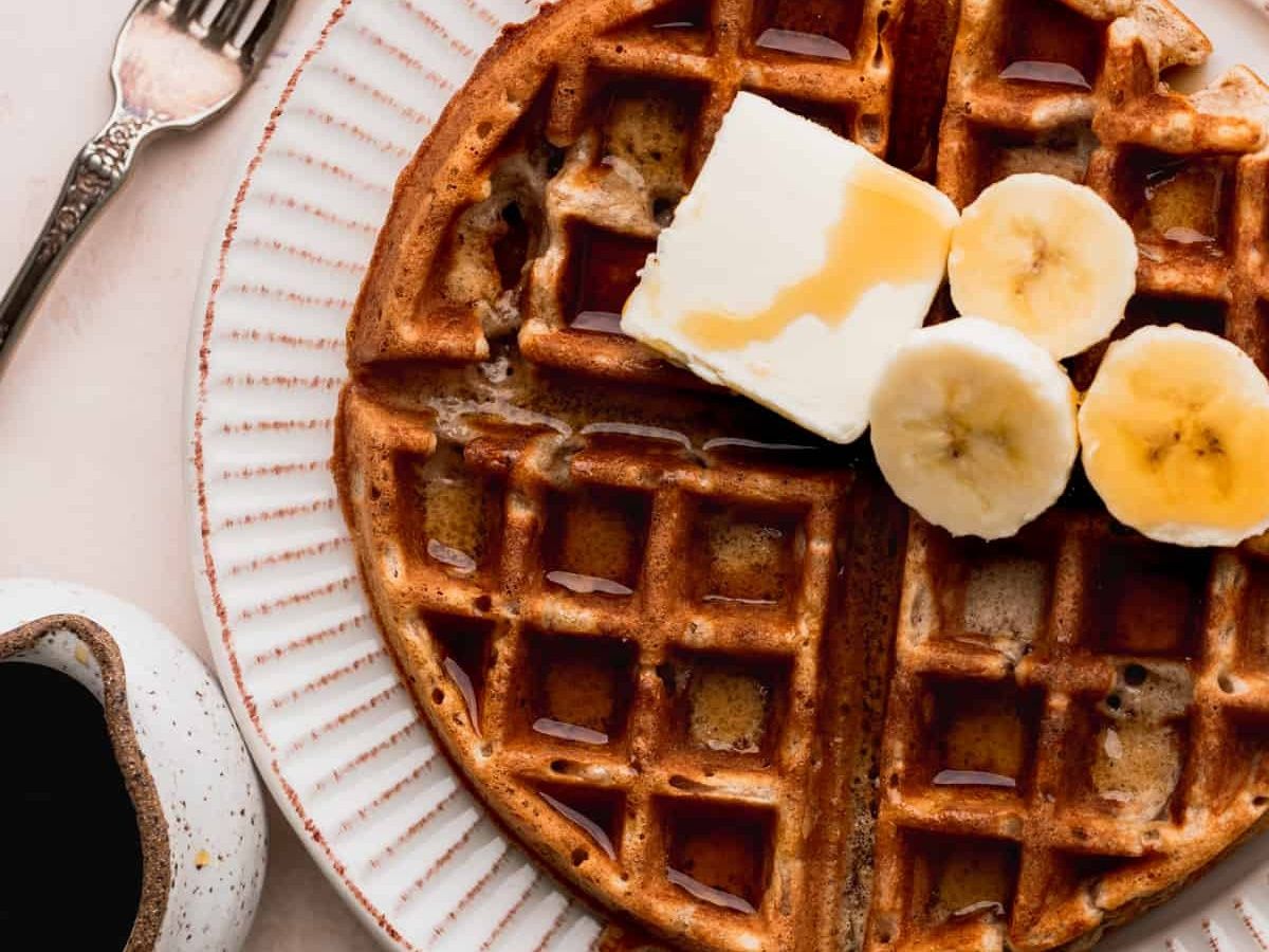 Nutella banana waffle