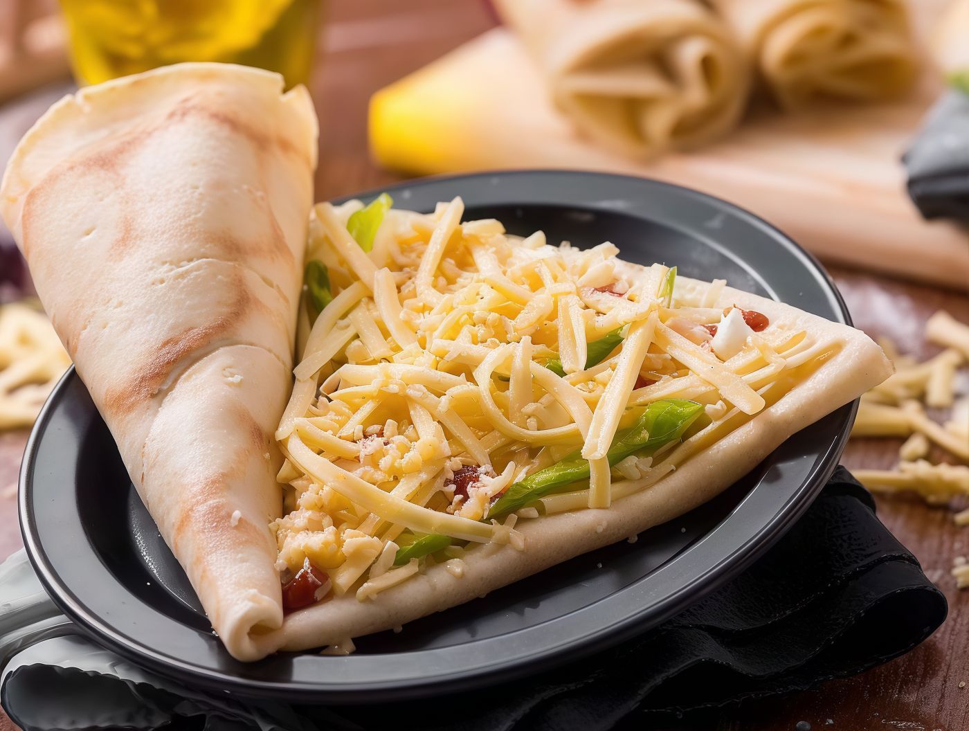 Mozzarella Cheese Crepe