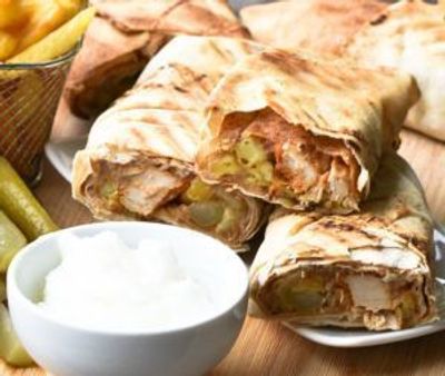 Syrian Chicken Shawarma Sandwich