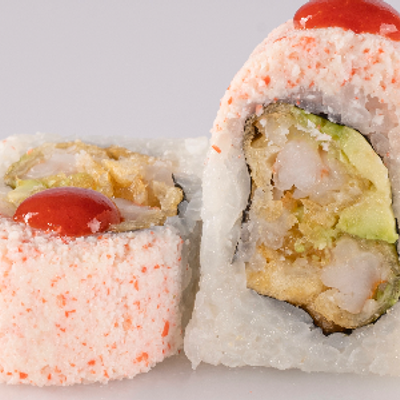 Pink Panther Shrimp Ura Maki
