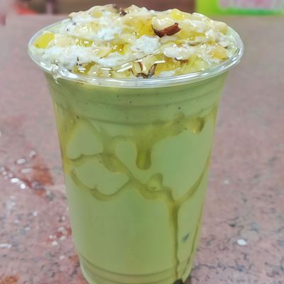 Avocado, pineapple, and kiwi