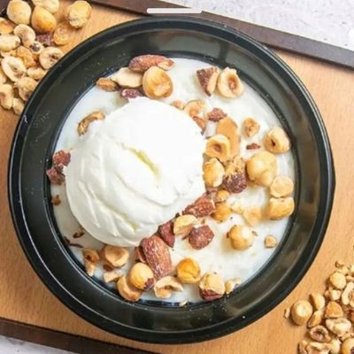 Rice Pudding With Nuts