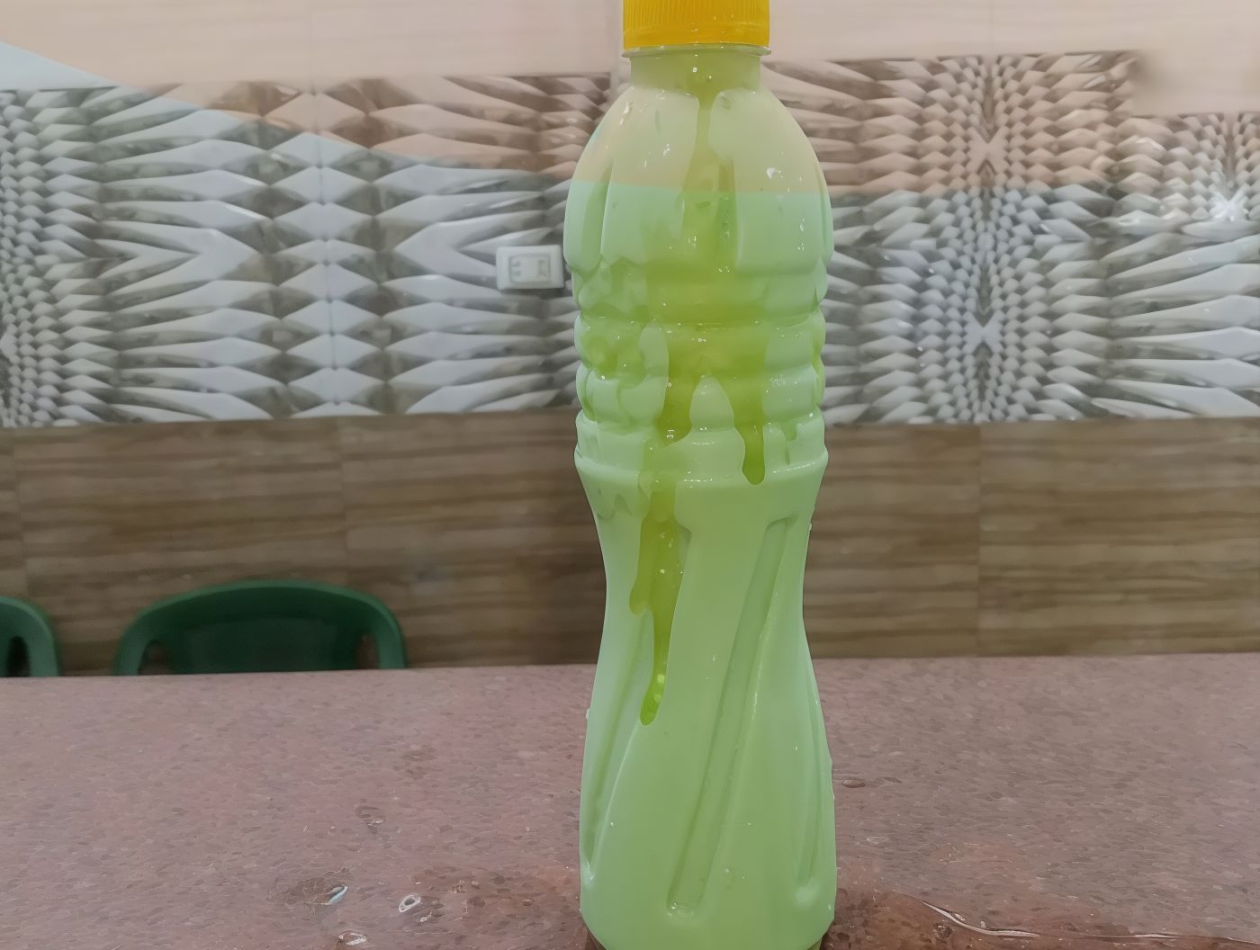 Cantaloupe Juice Bottle