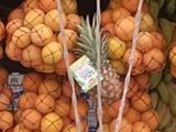 Fresh Orange Juice Bottle