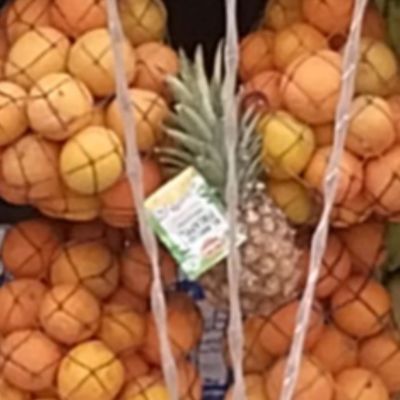 Fresh Orange Juice Bottle