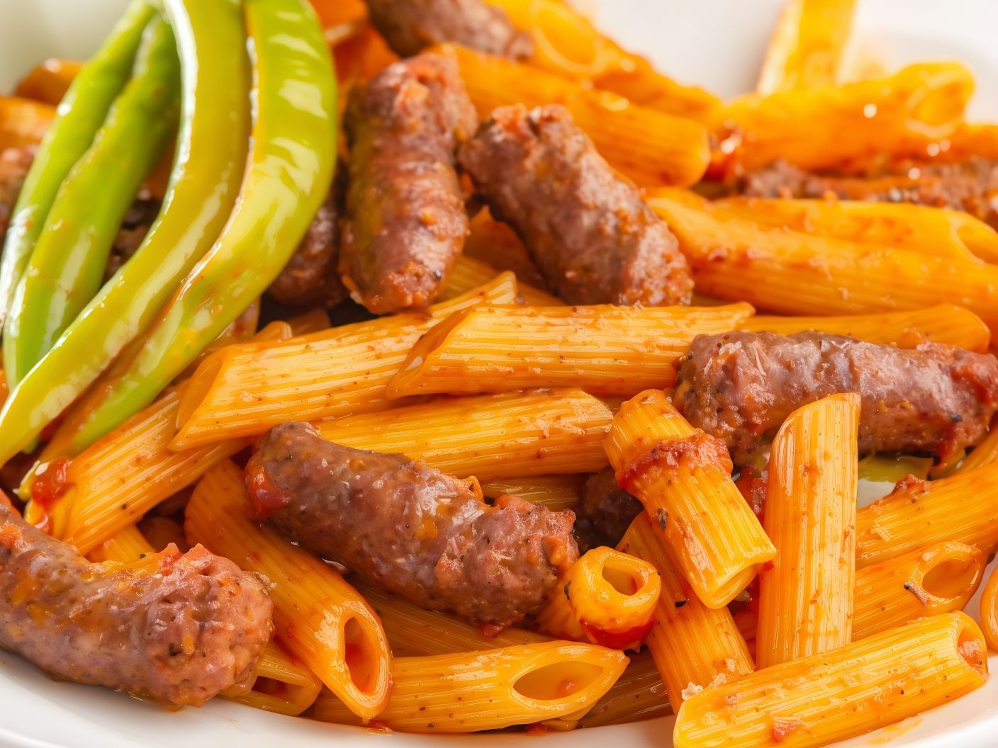 Penne Pasta Sausage