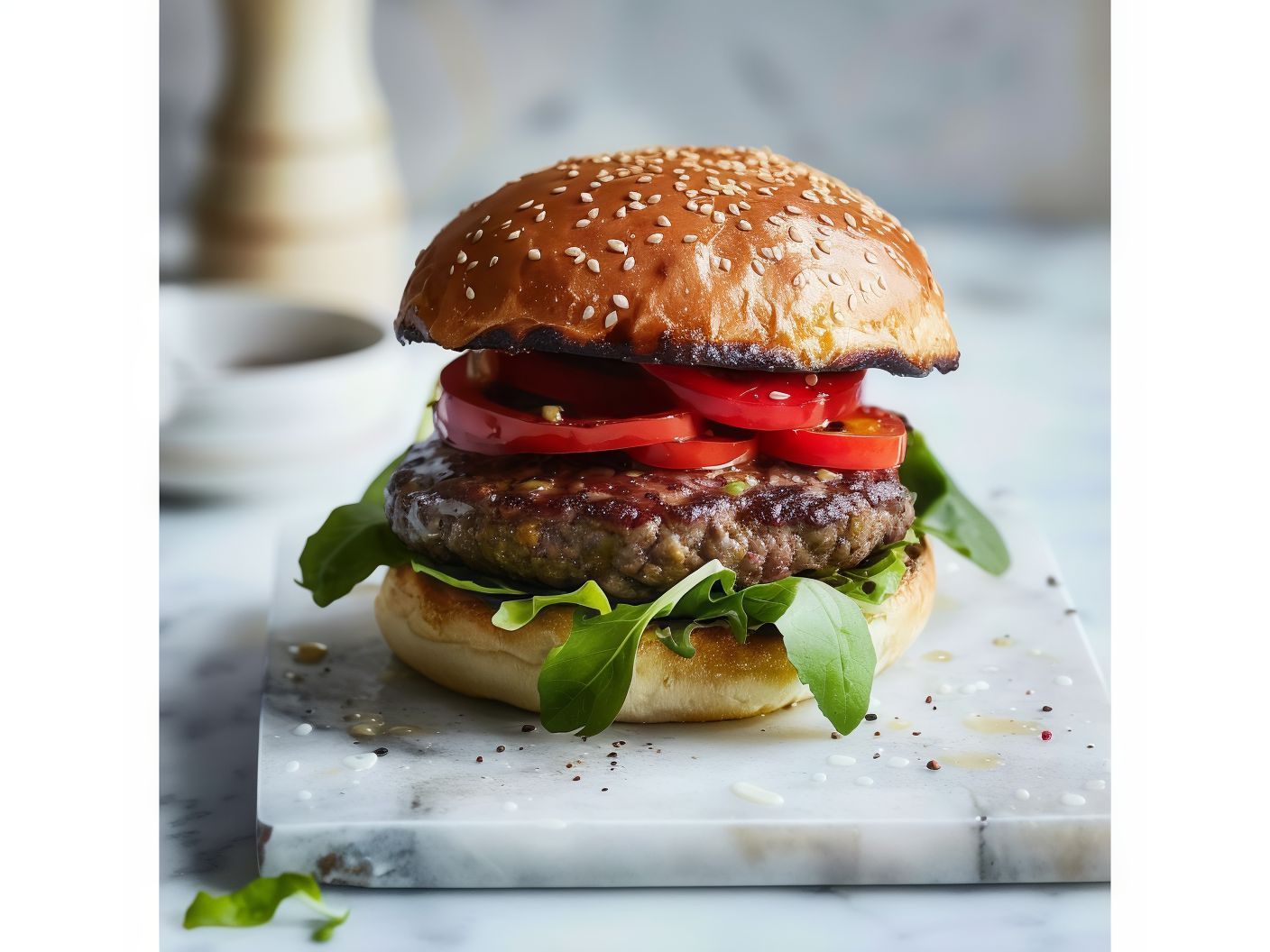 Rose Beef Burger