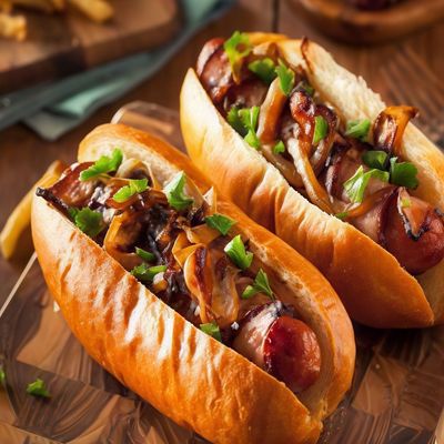 Foul With Sausage Sandwich