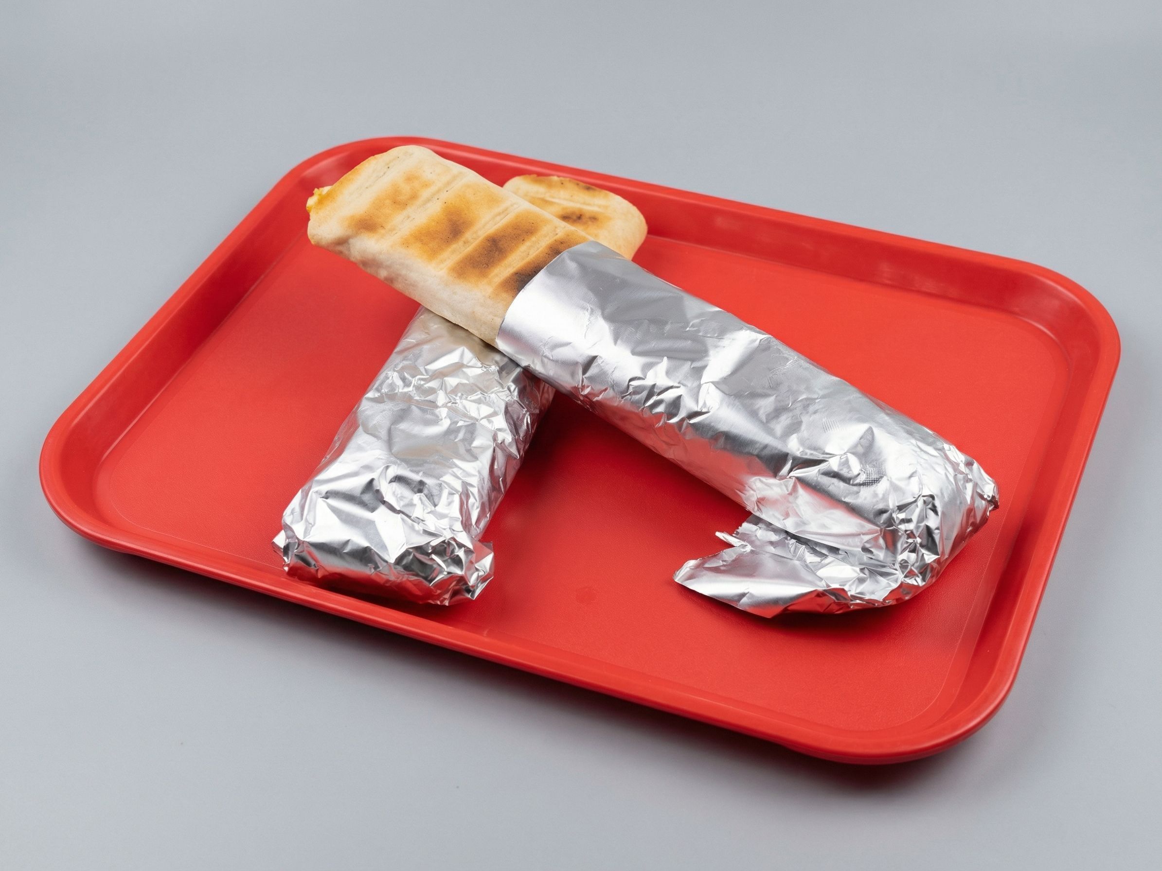 Large Pane Sandwich With Cheese And Mozzarella, Prepared On Charcoal