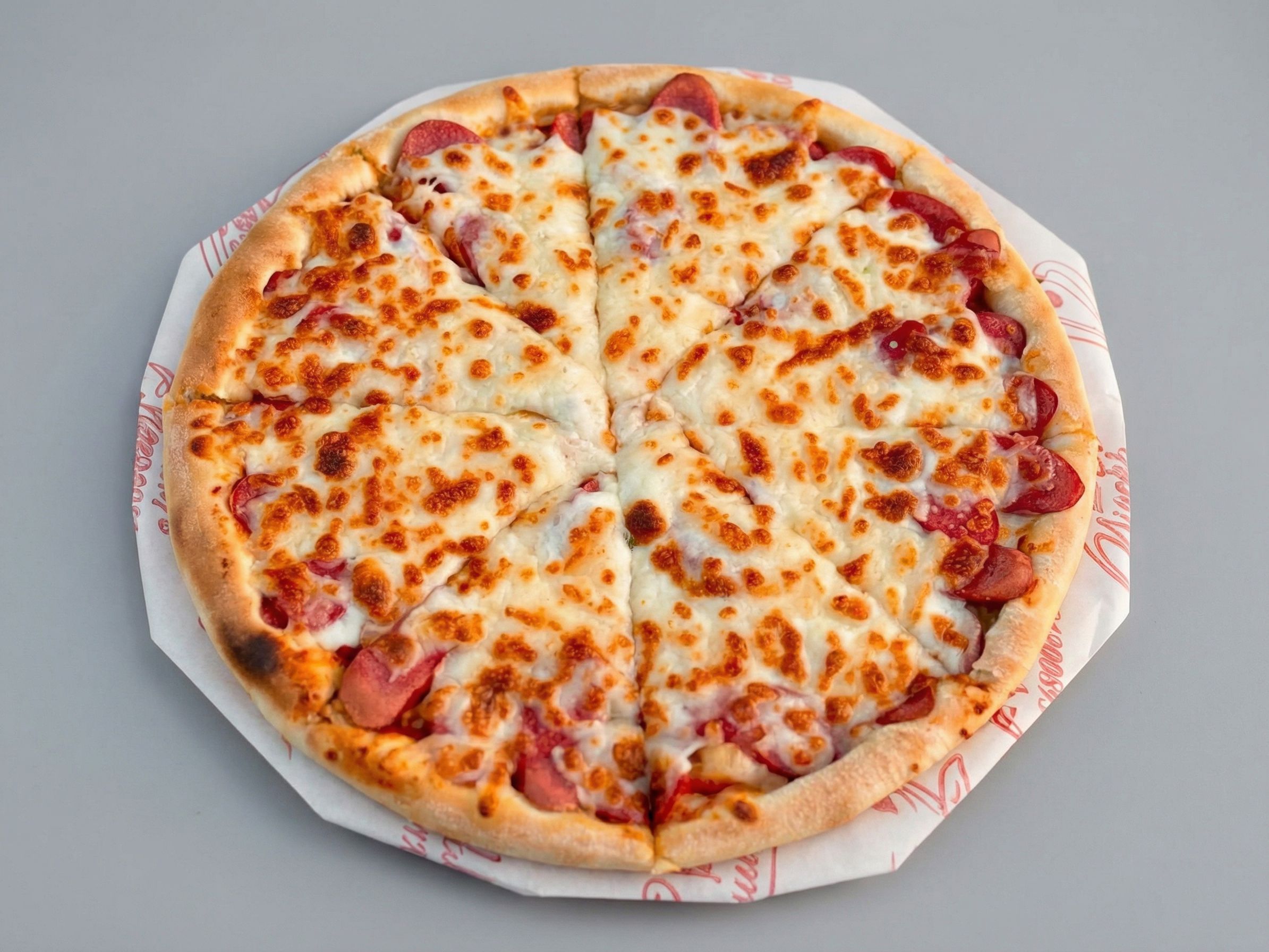 Smoked Salami Pizza