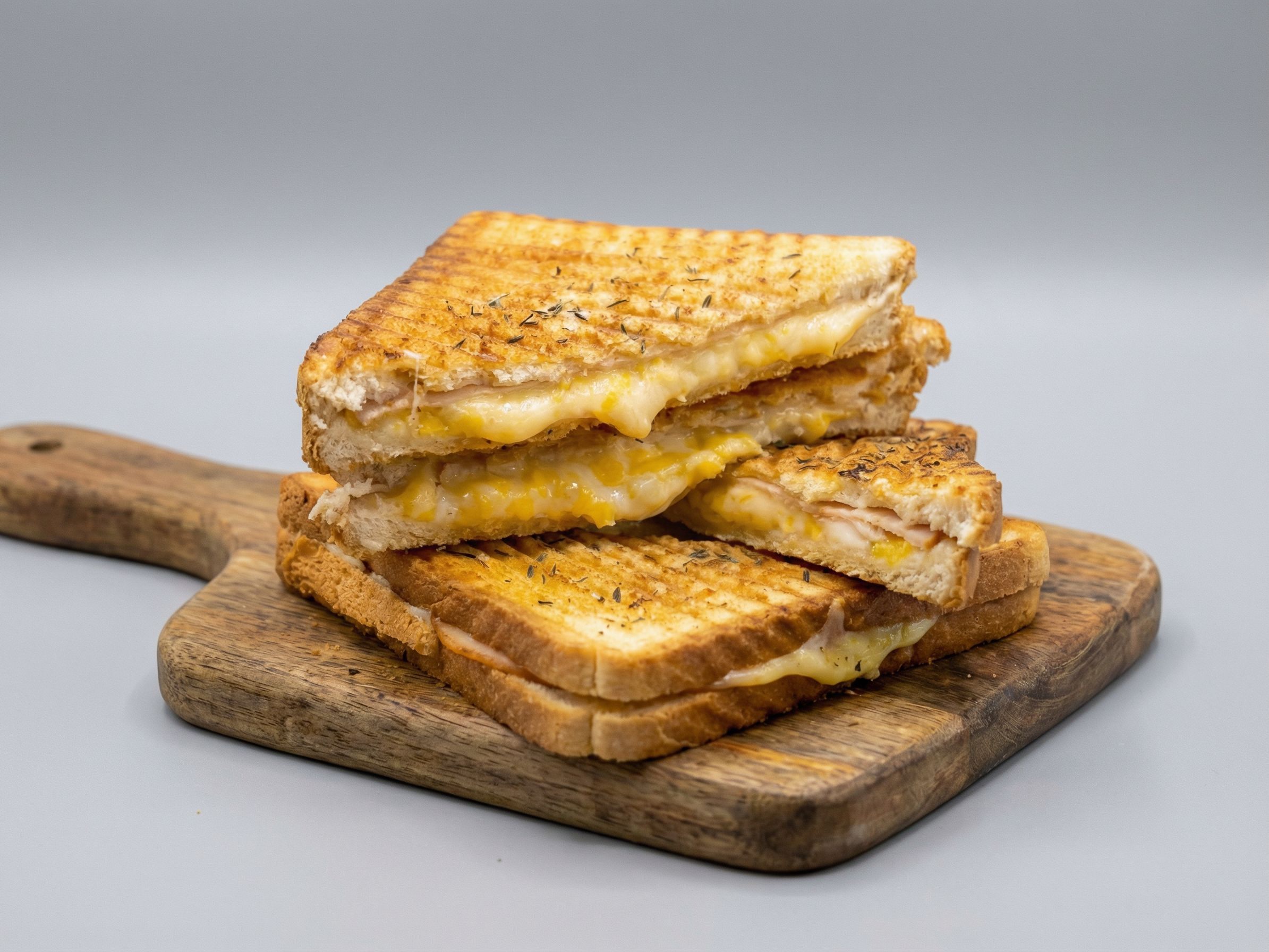 Grilled chicken toast