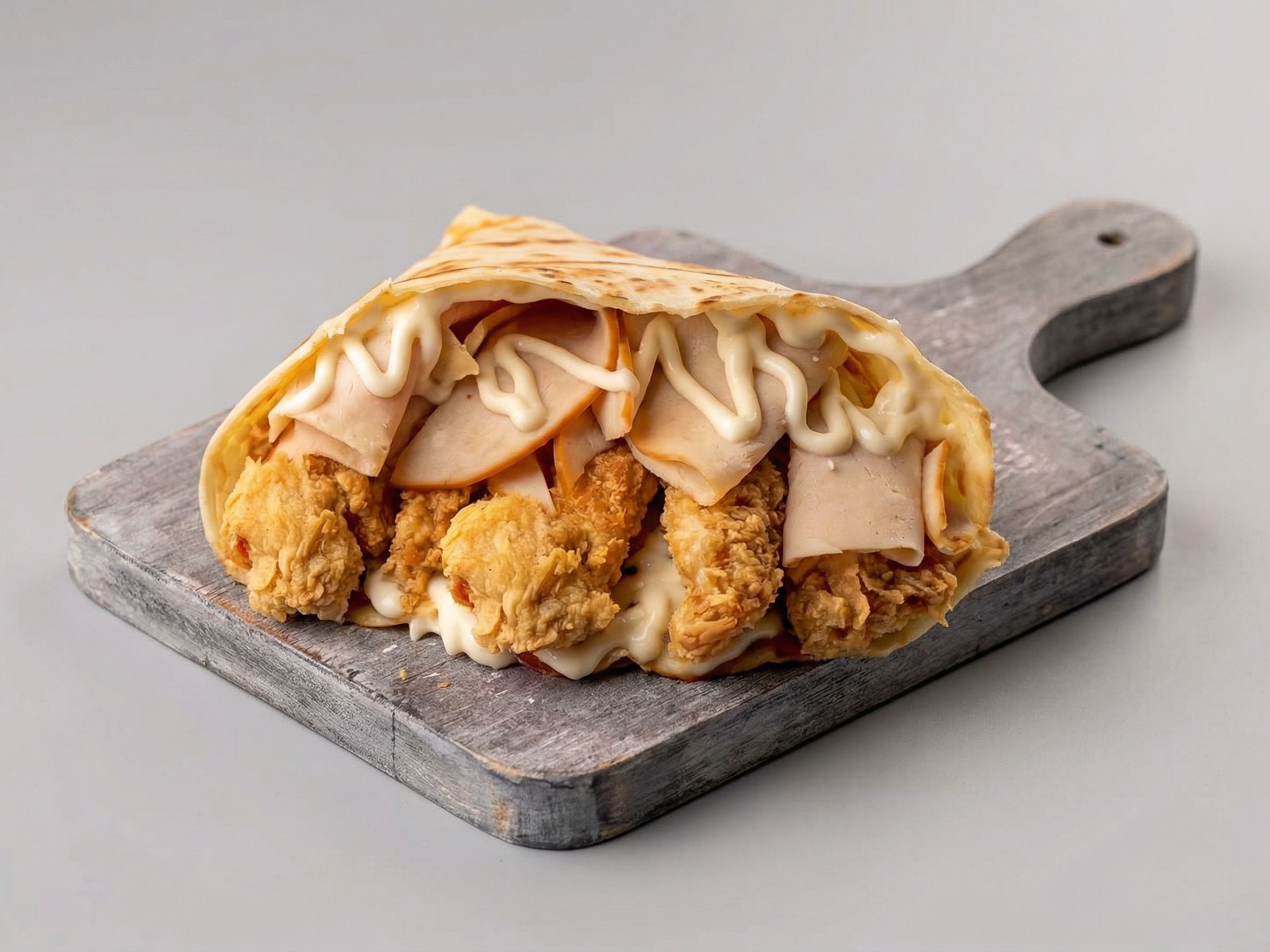 Mixed Chicken Crepe - Regular