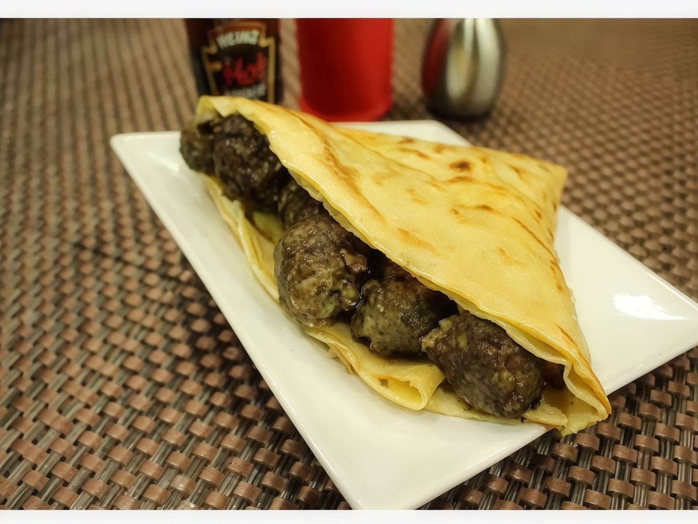 Grilled Kofta Crepe