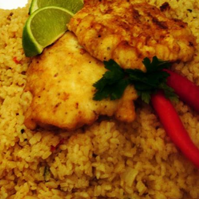 Rice With Filet Fish