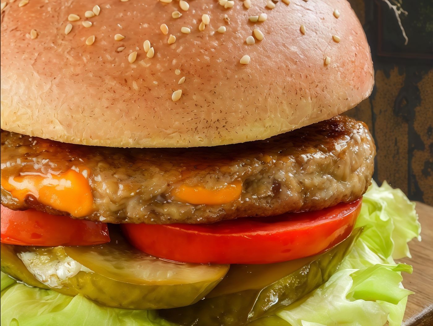 Large Burger Trend