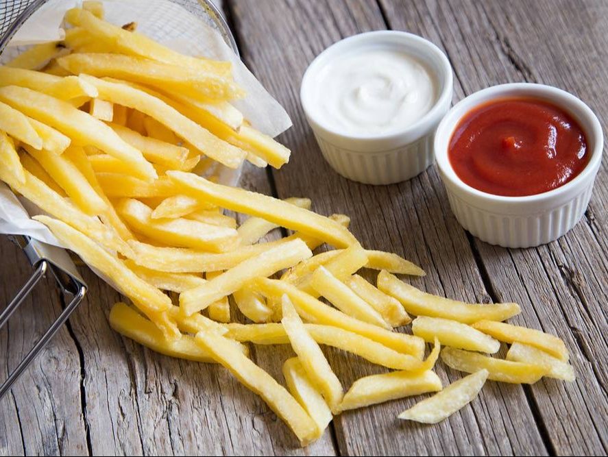 Fries with Ketchup
