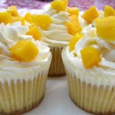 Mango Cupcake