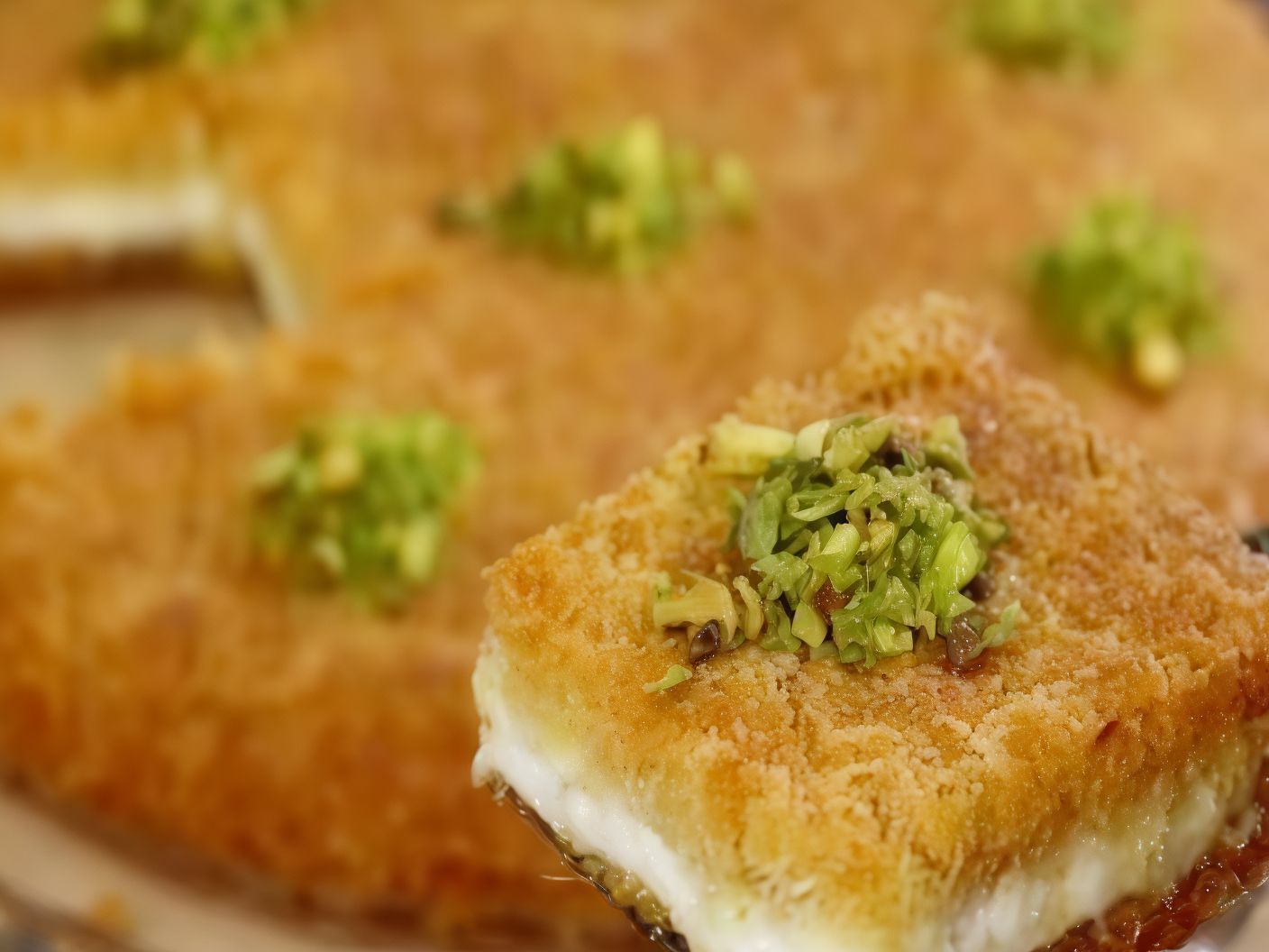 Konafa With Qeshta