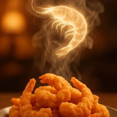 Fried Shrimp Head Wail