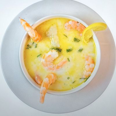 Vegan Seafood Soup