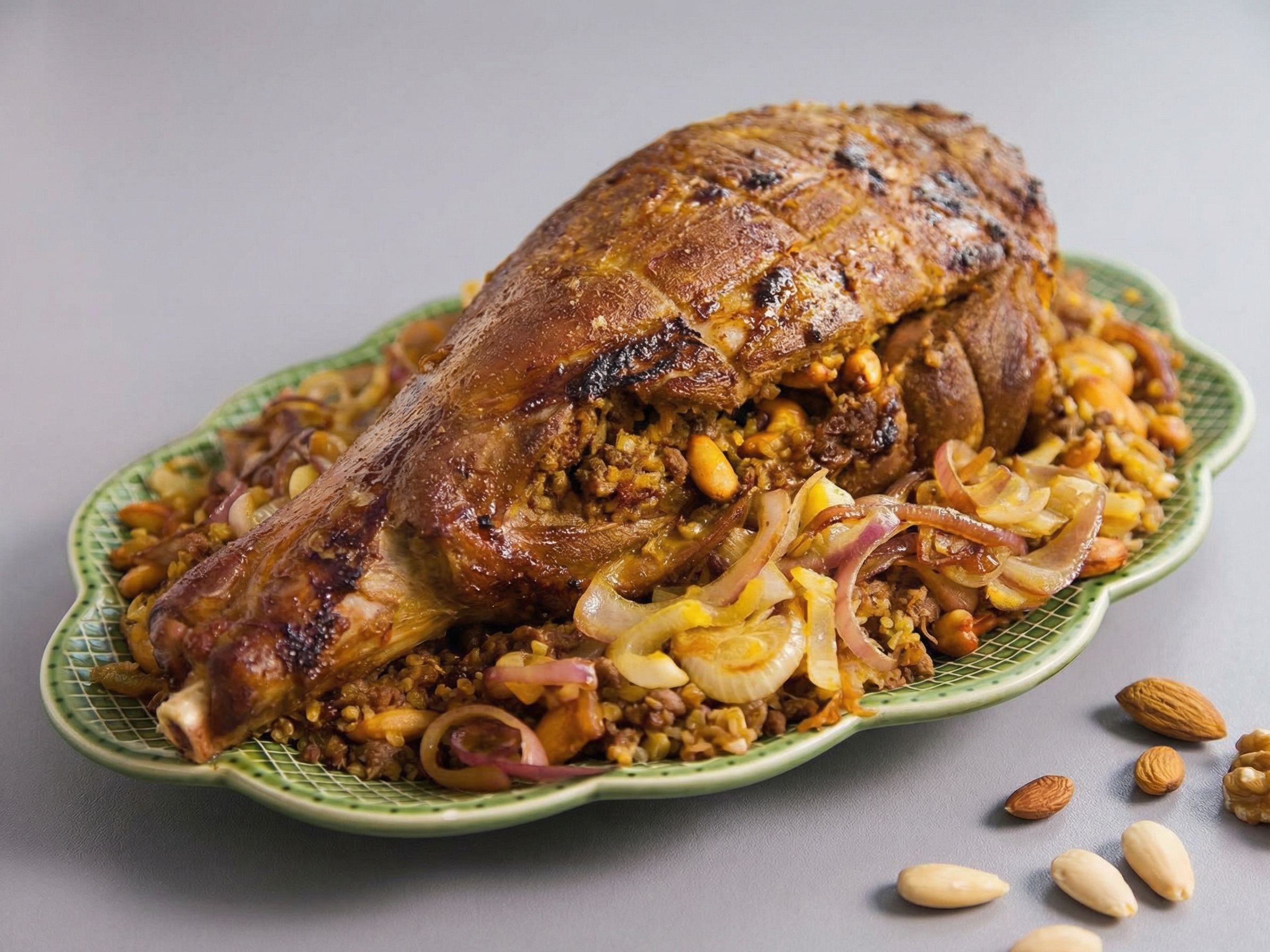 Veal Fatta Dish