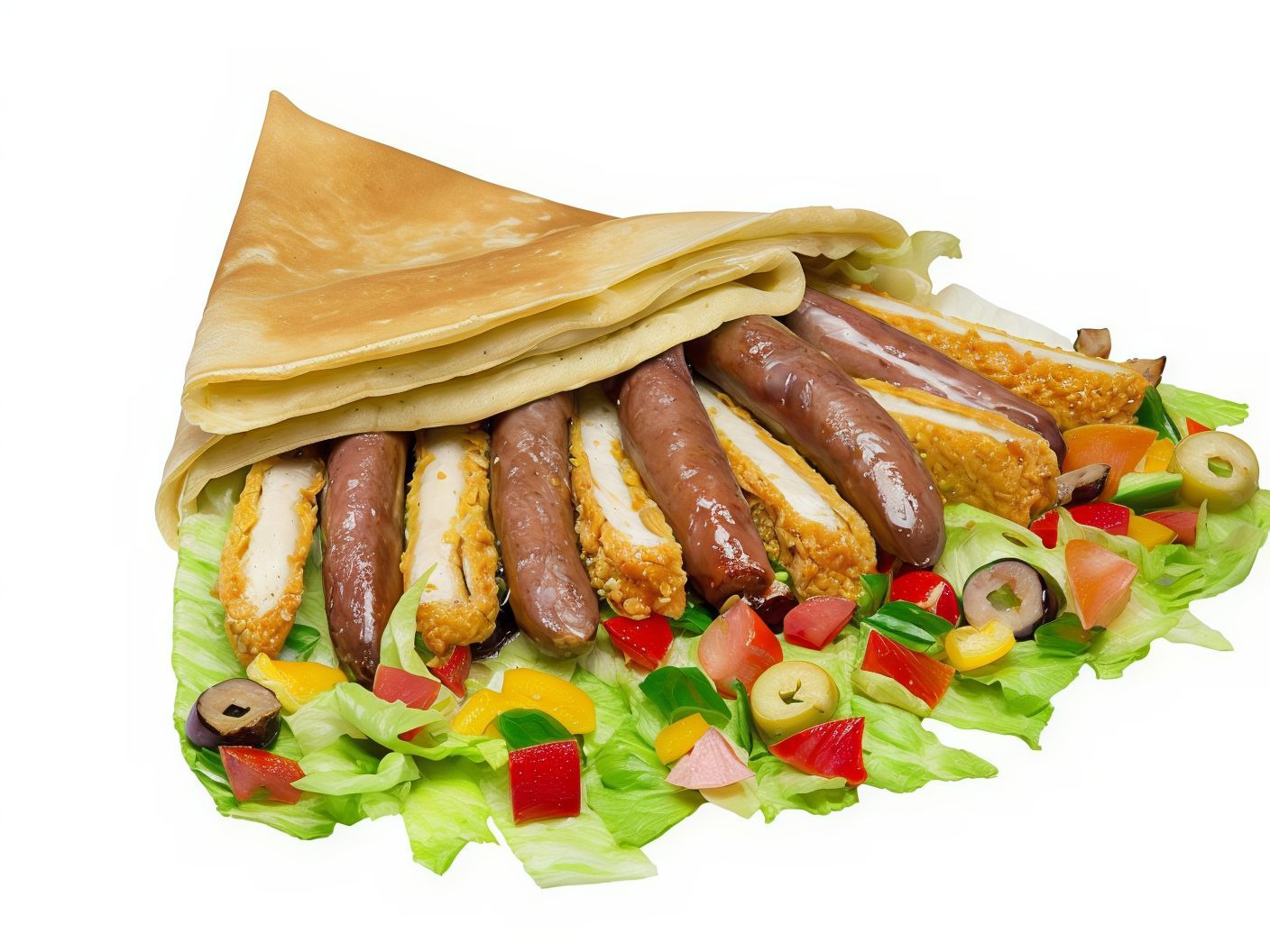 Chicken Pane Crepe