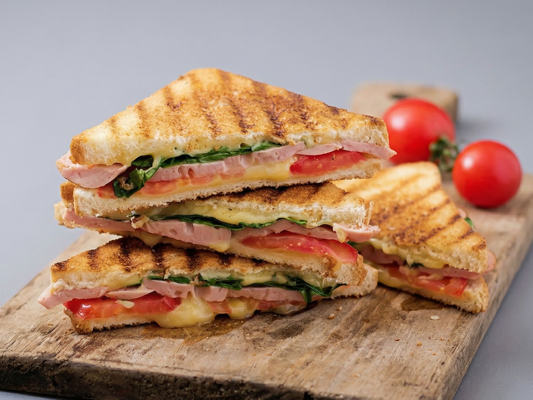 Omelette Pizza Sandwich
