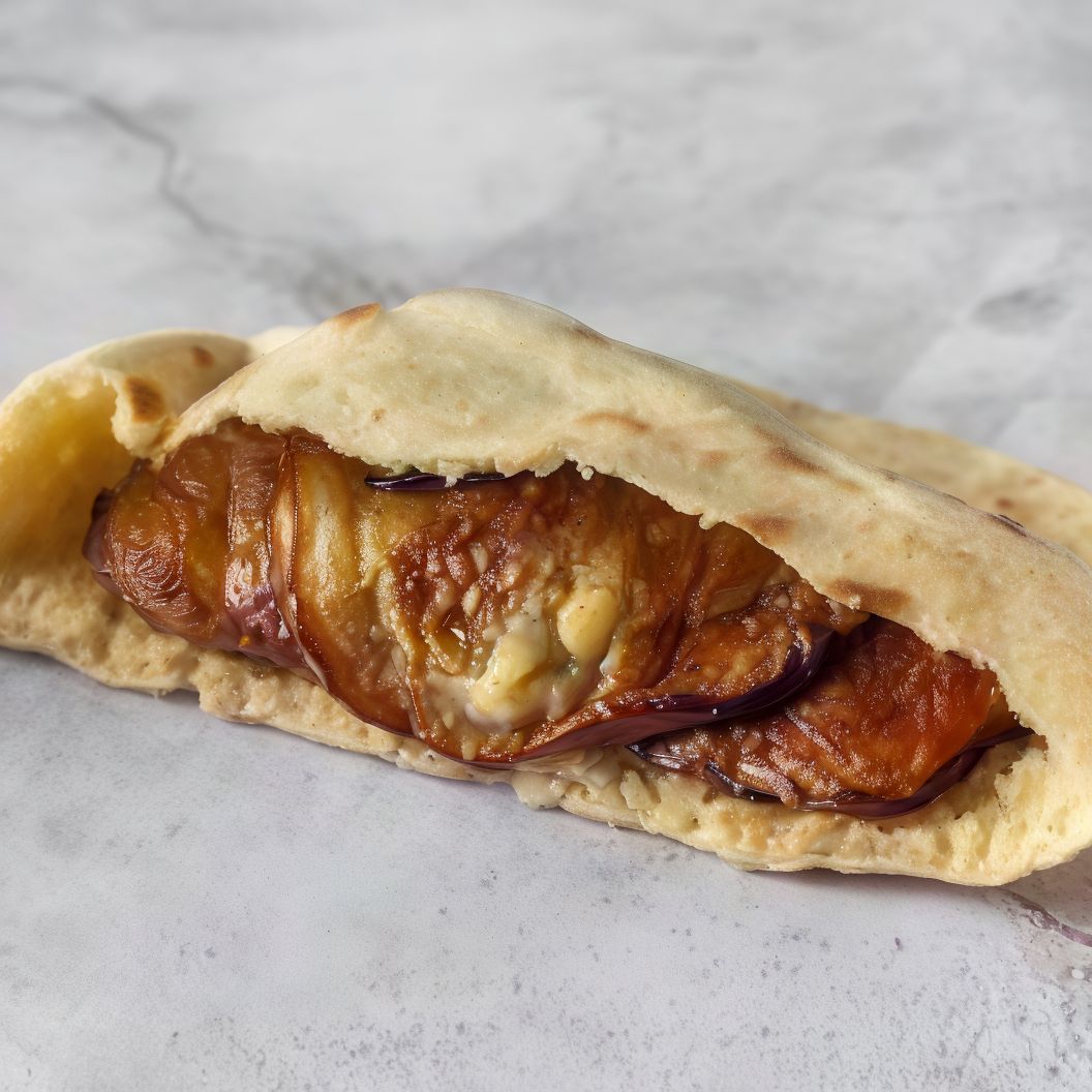 Baladi Eggplant Sandwich