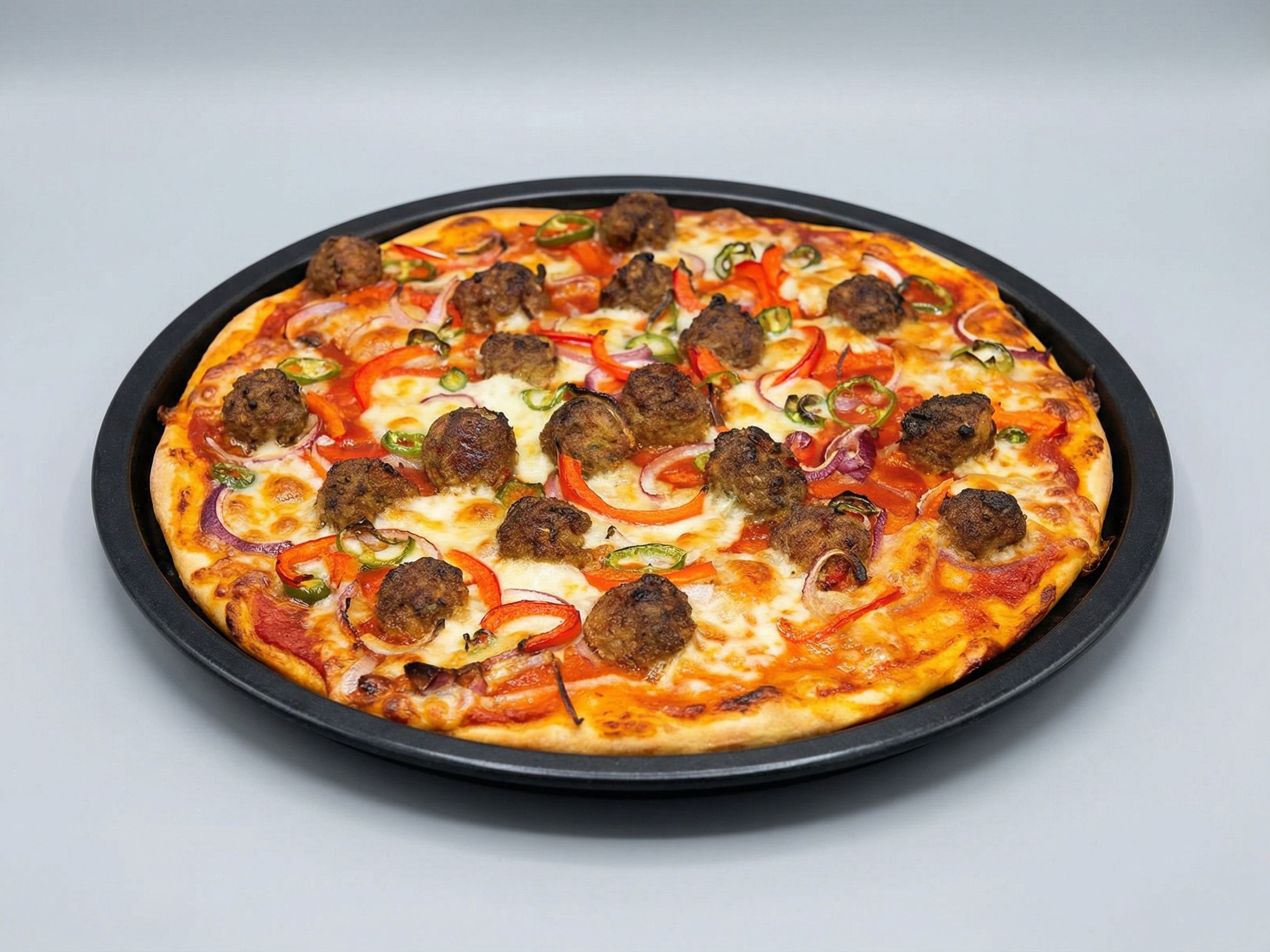 Minced Meat Italian Pizza