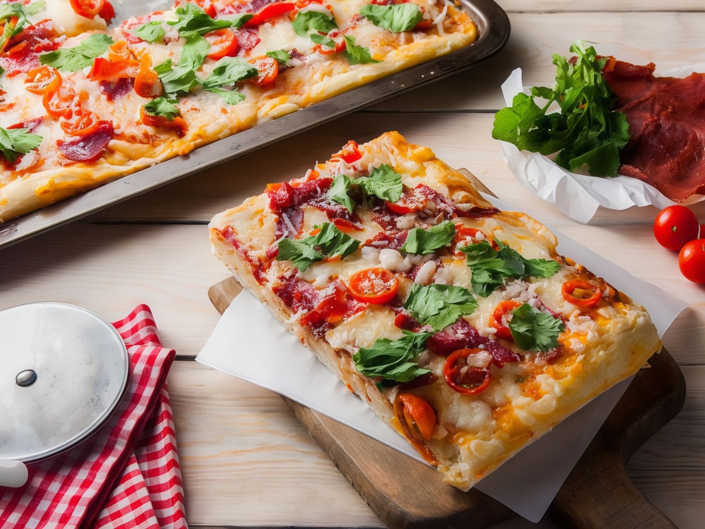 Pastrami Italian Pizza
