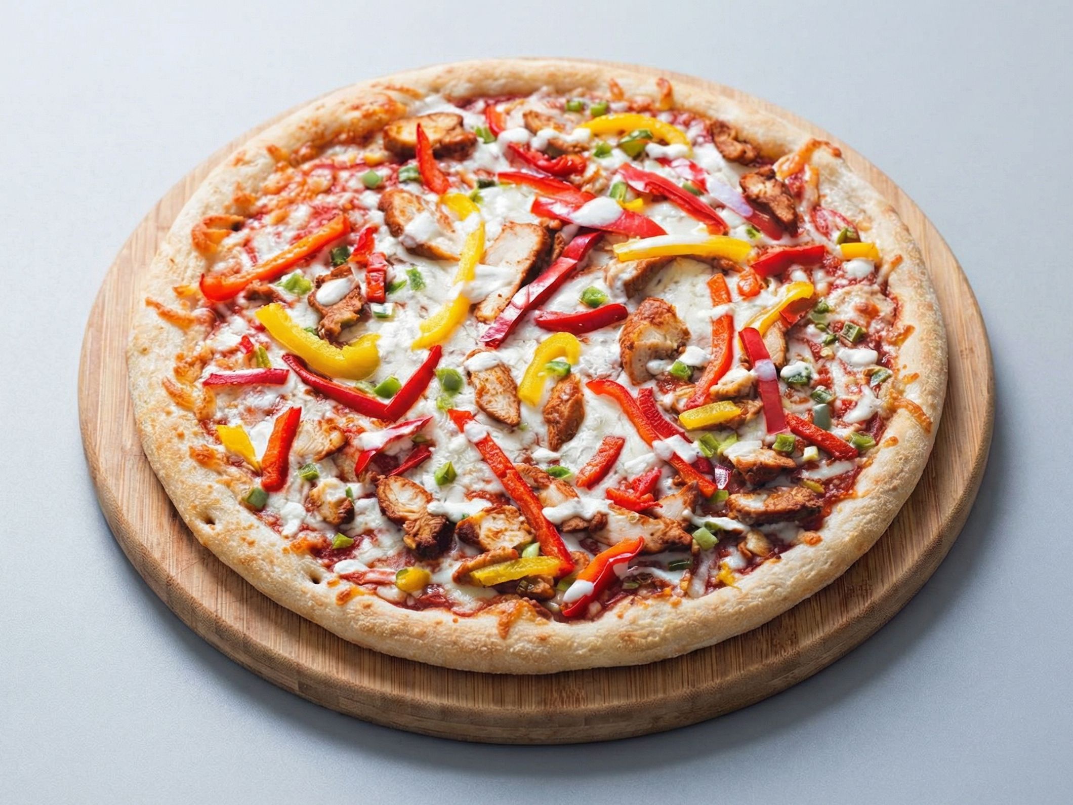 Chicken Fajita Italian Pizza