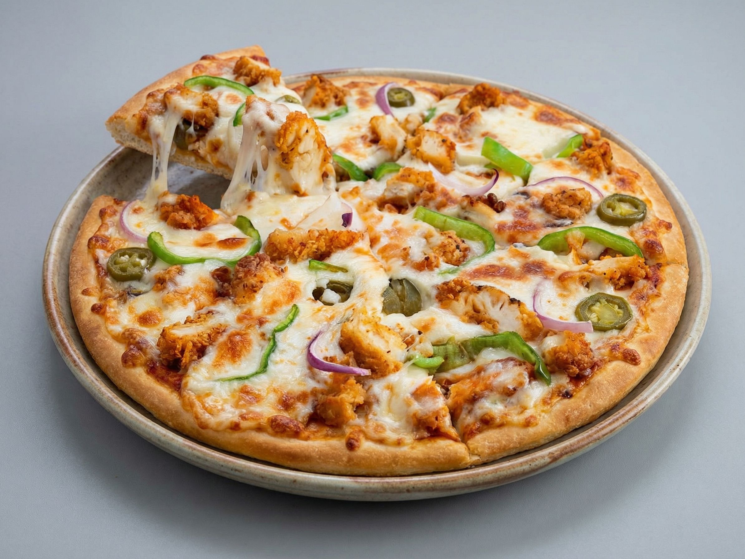 Chicken Zinger Supreme Italian Pizza