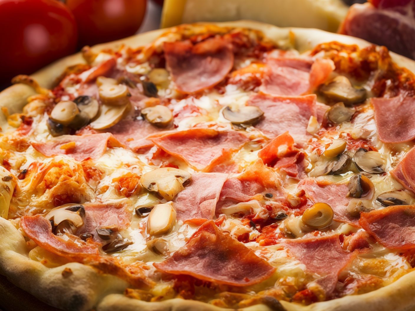 Pastrami Oriental Pizza