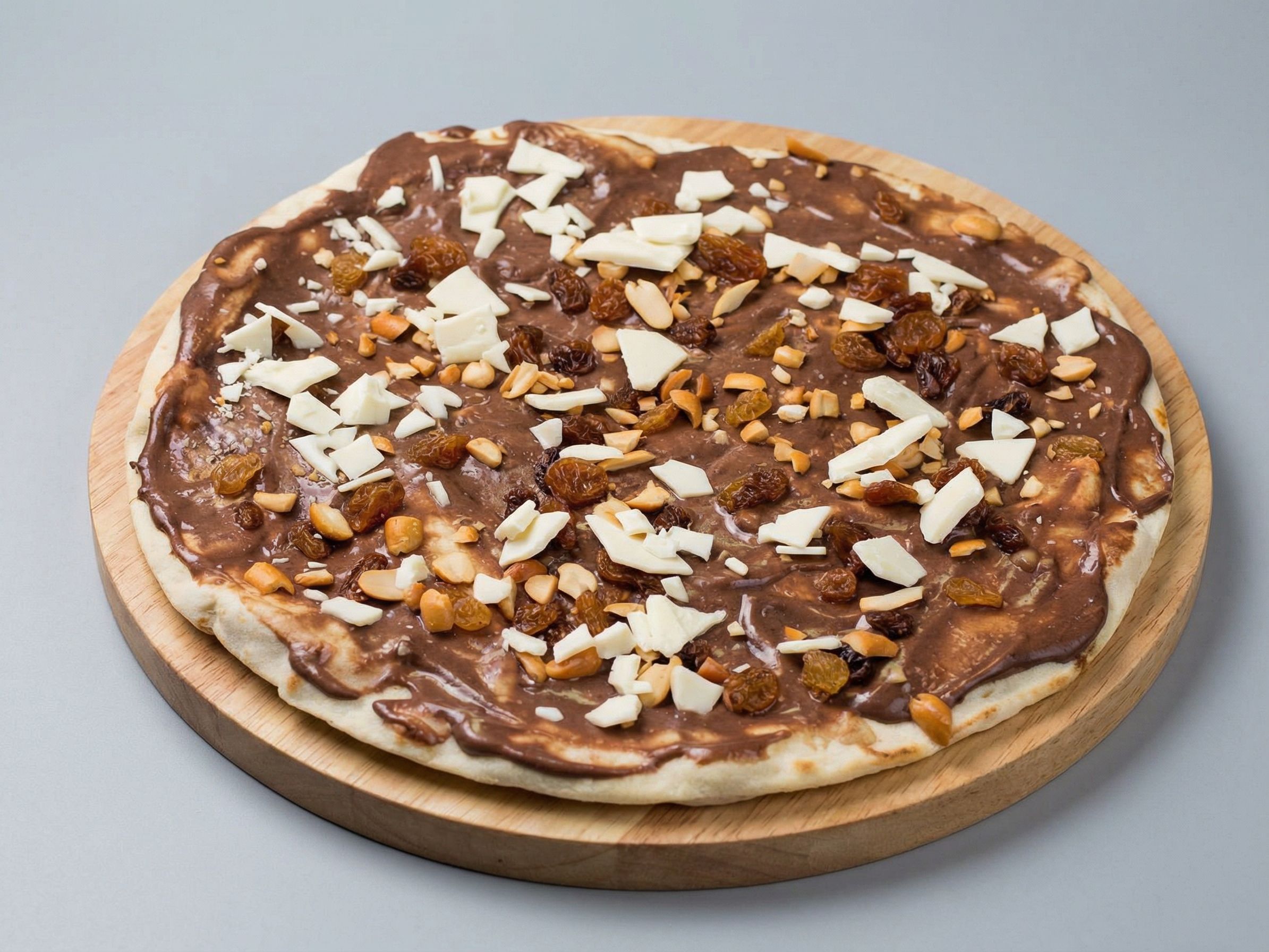 Nutella Chocolate With Lotus And Nuts Pie