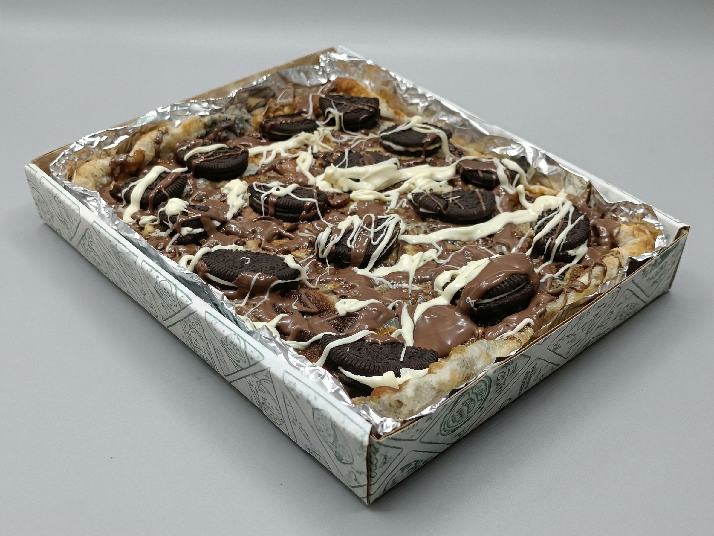 Nutella Chocolate With Orio Pie