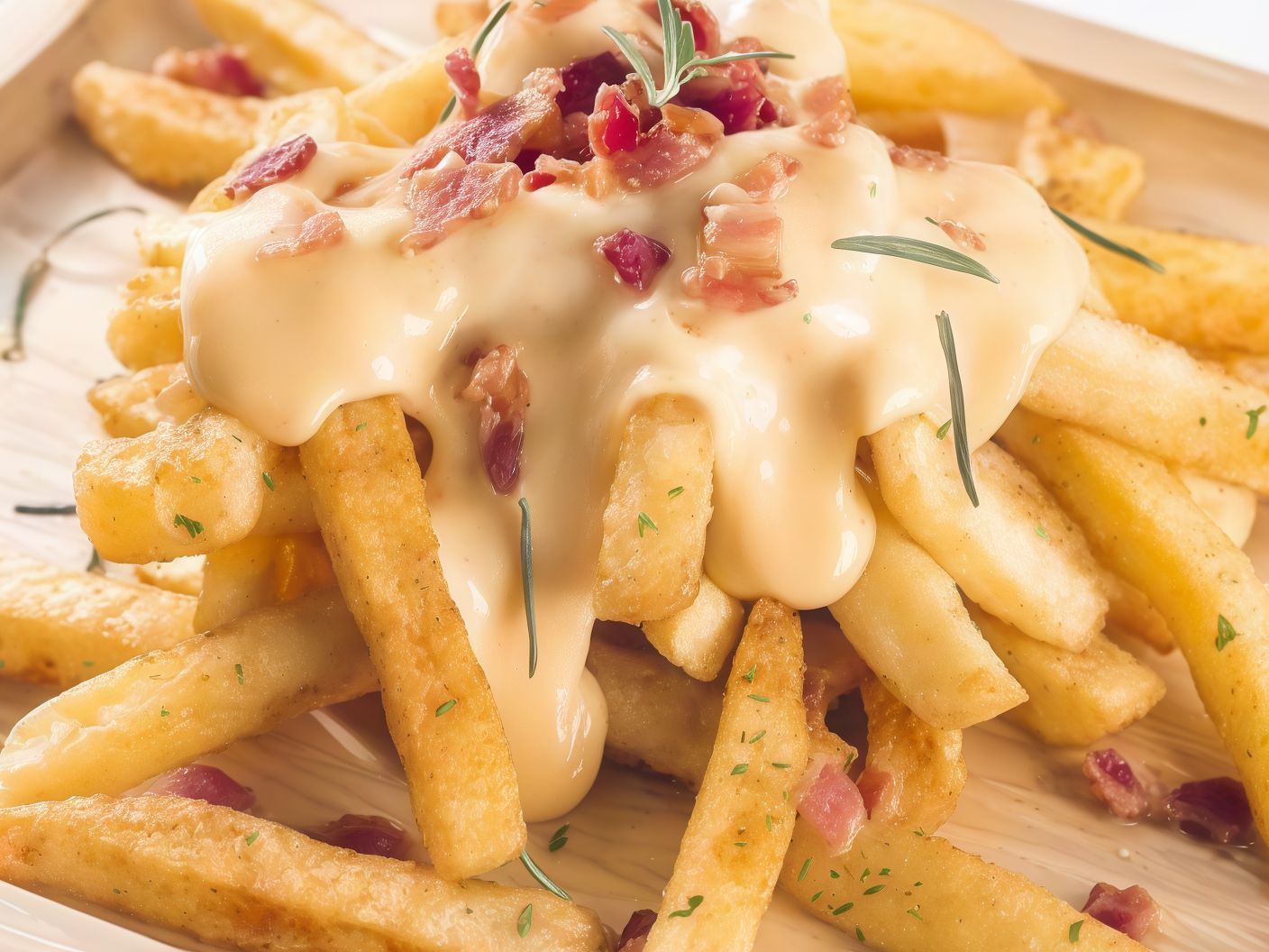 French Fries With Mix Cheese Packet