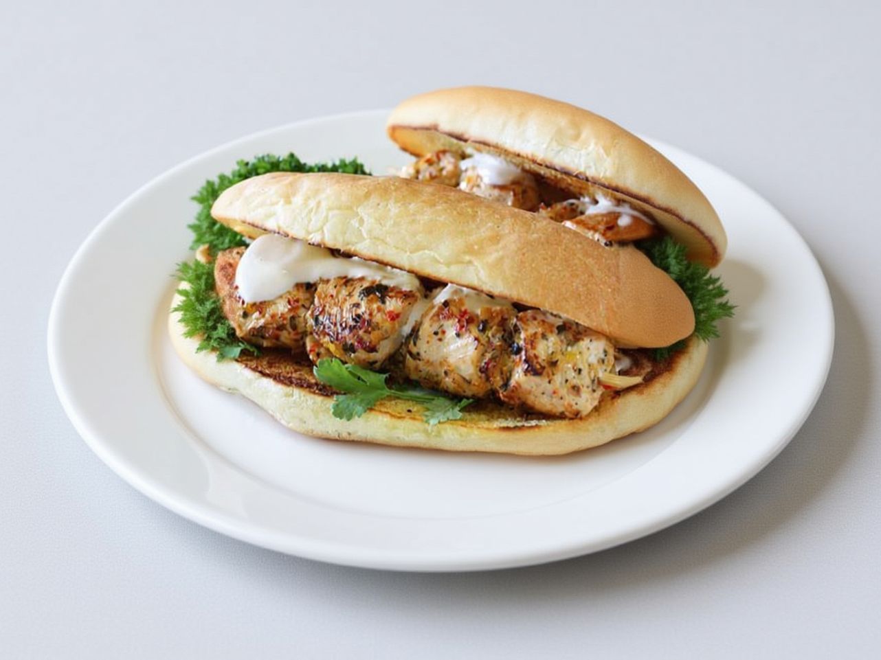 Shish Tawook Sandwich