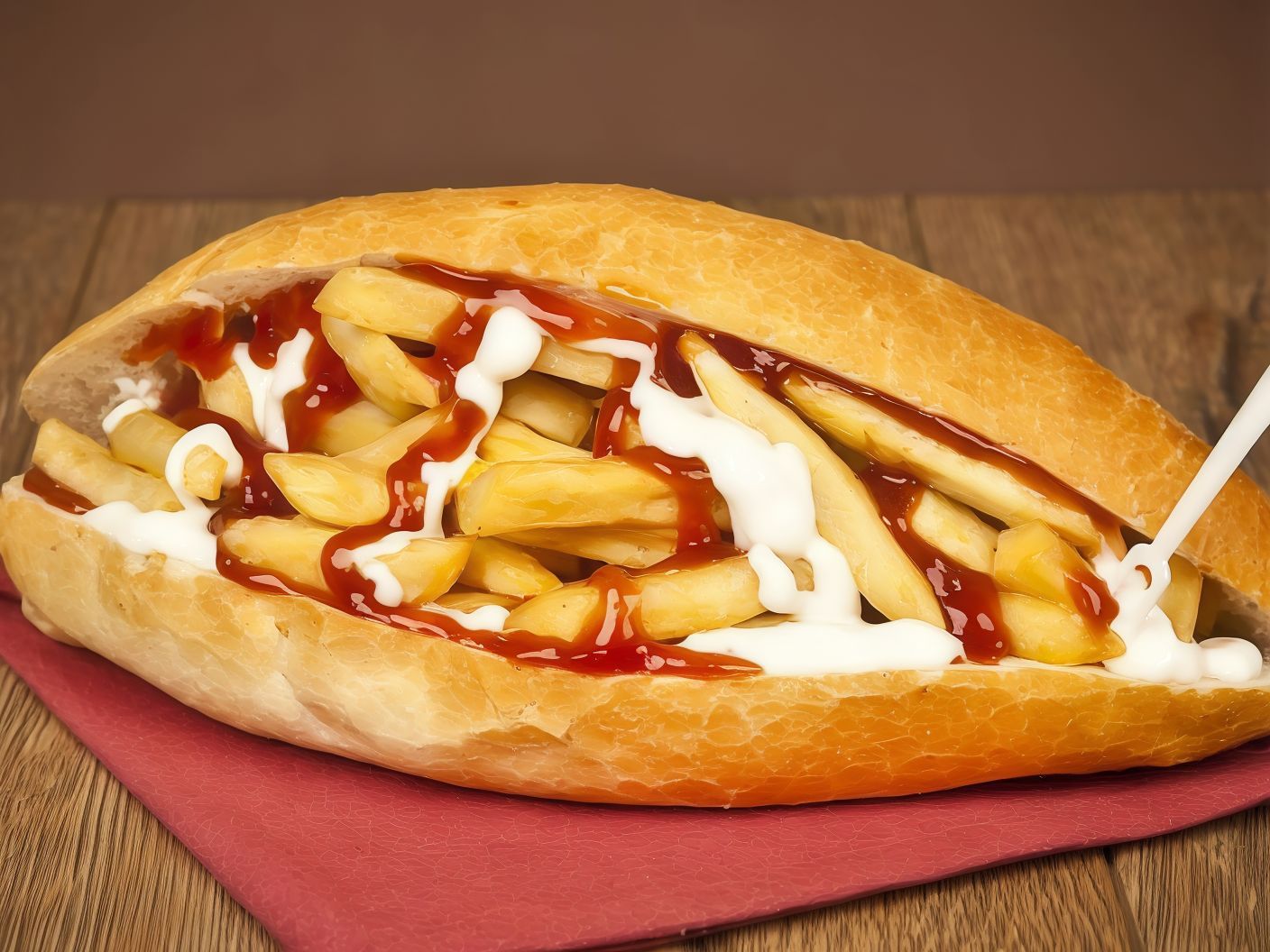 fries sandwich