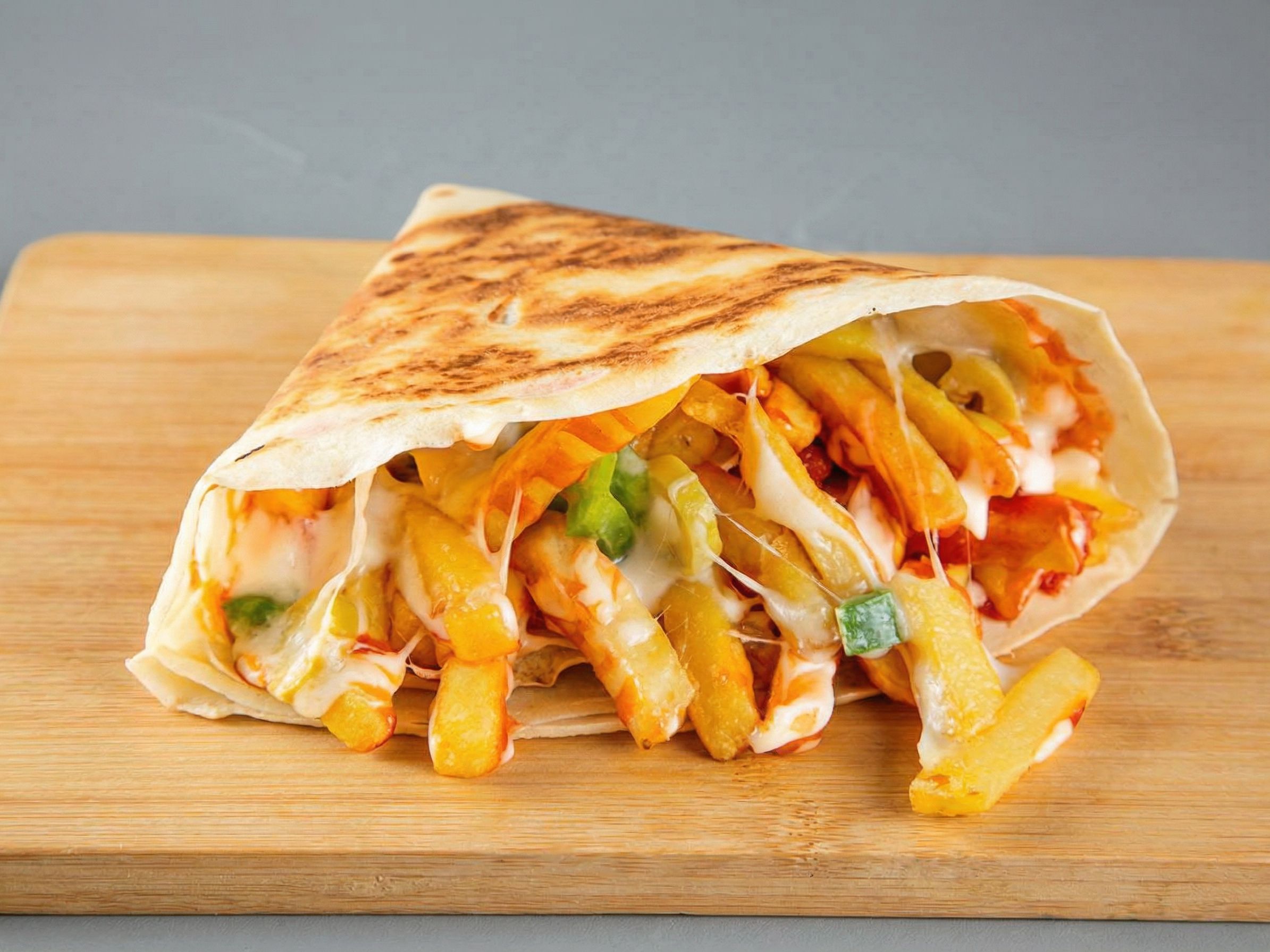 Potato Mozzarella Crepe