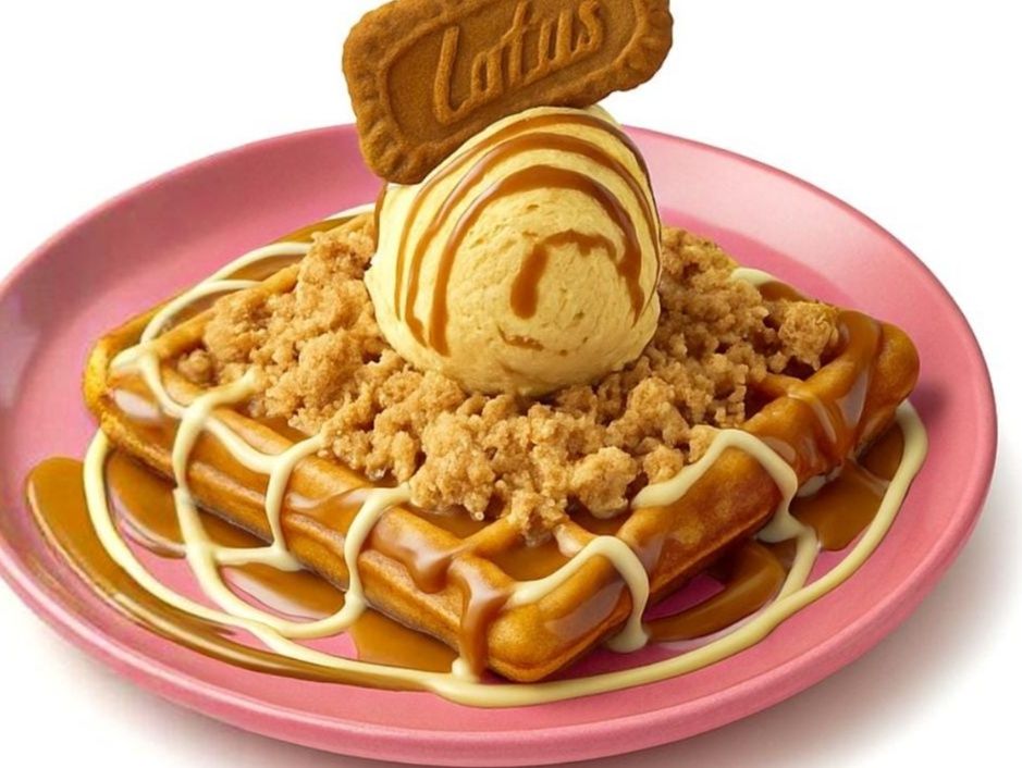 Crunchy Lotus Waffle