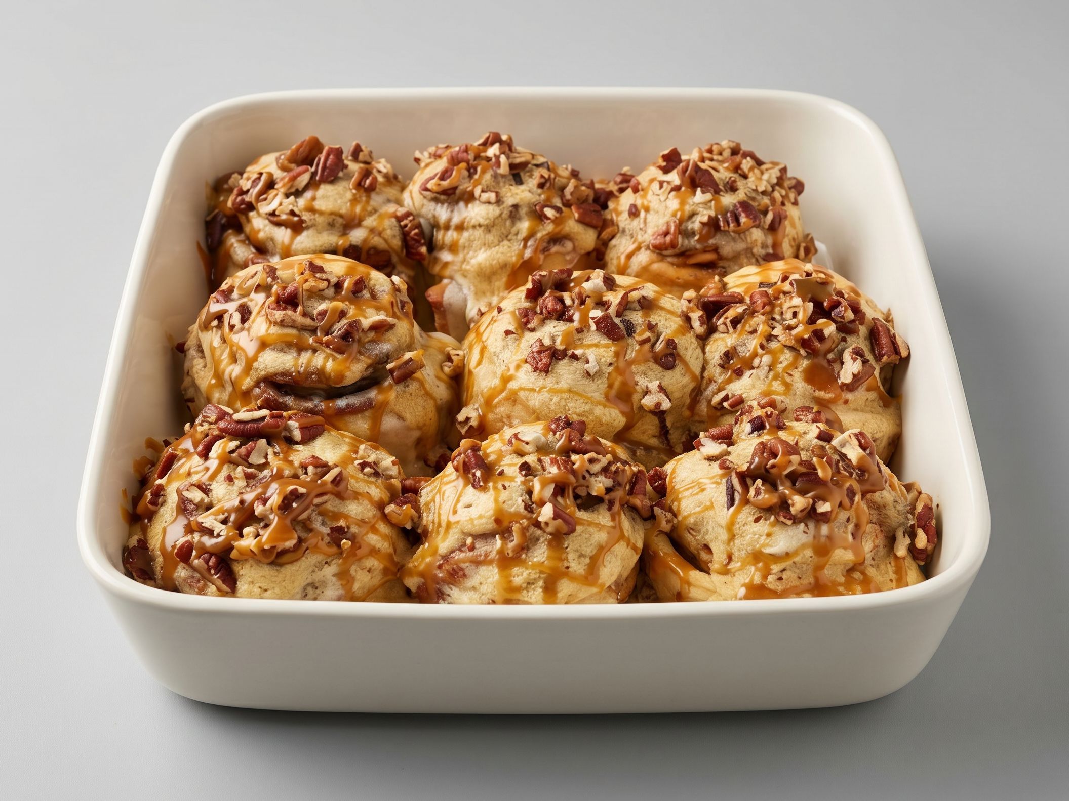 Mini cinnamon with nuts