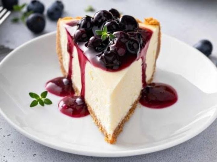 Cheesecake blueberry