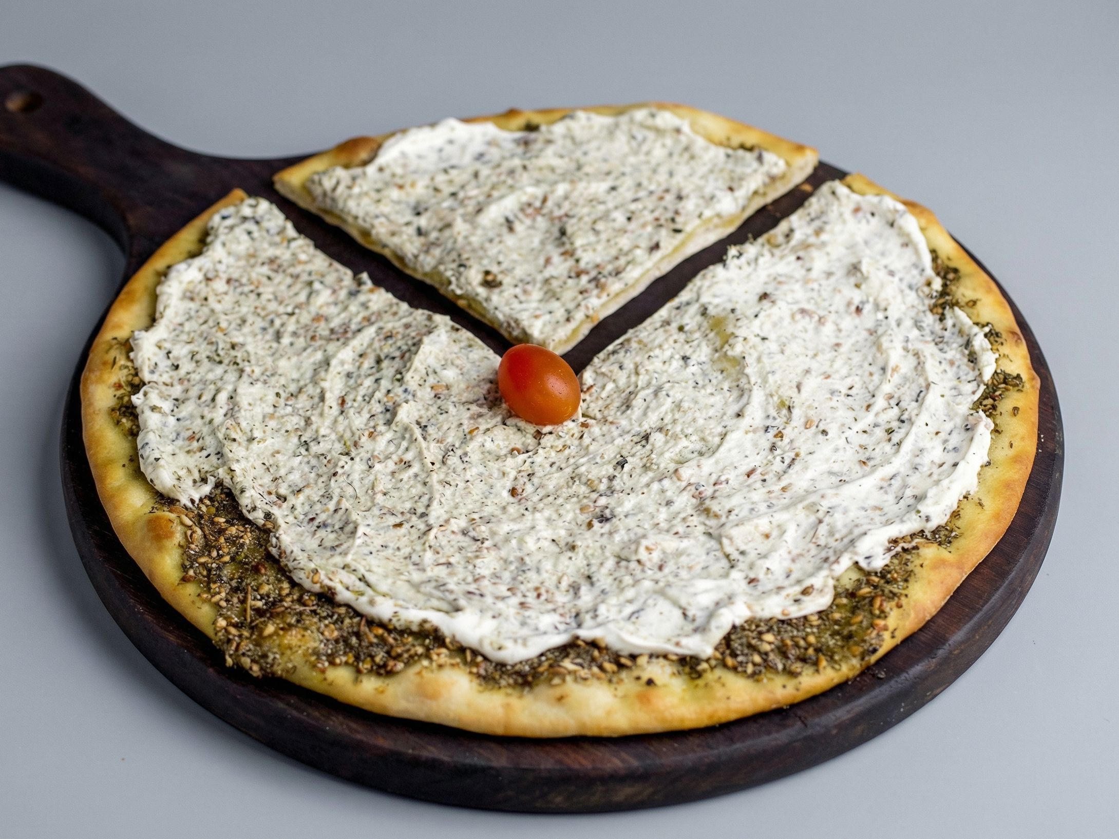 Labneh And Thyme Manoucheh